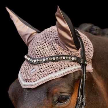 Fliegenhaube Imperial Riding Lenny Marmor Grau