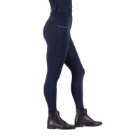 Reitleggings Imperial Riding Comfi Sparks Winter FullGrip Damen Marine Marineblau