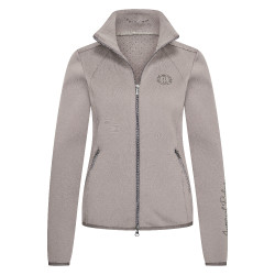 Damen-Cardigan Imperial Riding Sporty Air Holzkohle Grau