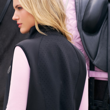 Ärmellose Weste Imperial Riding Sporty Air Damen Schwarz