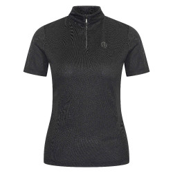 Poloshirt mit kurzen Ärmeln Imperial Riding Marla Damen Schwarz