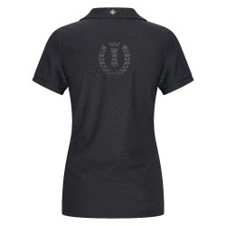 Poloshirt Imperial Riding Grandprix Damen Schwarz