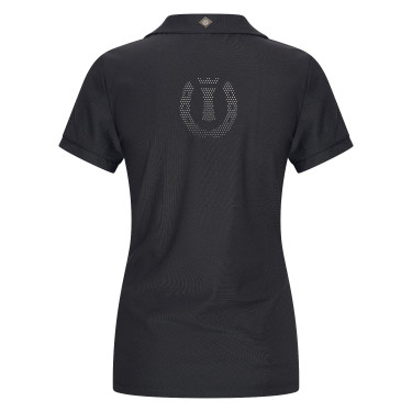Poloshirt Imperial Riding Grandprix Damen Schwarz