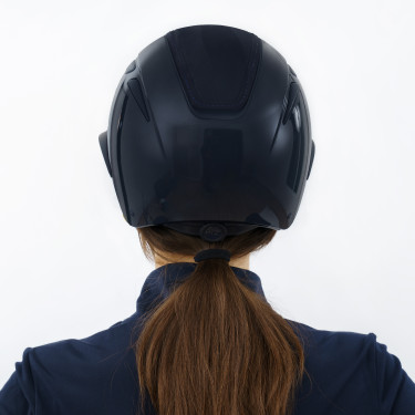 HV Polo Magnifica Reithelm Marine glänzend