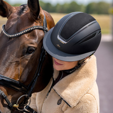 HV Polo Magnifica Reithelm Matt Schwarz