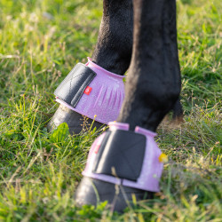 Klingeln Imperial Reitglocken PVC Hellrosa Glitzer