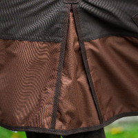 Imperial Riding Outdoor-Decke Customized 400 g mit Halsteil Dunkelbraun / Hellbraun Imperial Riding Outdoor-Decke Customized 400 g mit Halsteil Dunkelbraun / Hellbraun