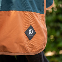 Imperial Riding Customized Outdoor-Decke ohne Halsstück Dunkelgrün / Fuchs