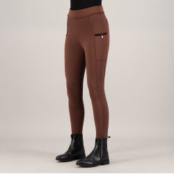 Damen-Reitleggings Imperial Riding Teddy FullGrip Bronze Braun Damen-Reitleggings Imperial Riding Teddy FullGrip Bronze Braun