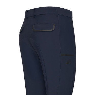 Euro-Star Reithose Camelio Kniegrip Herren Marine Marineblau