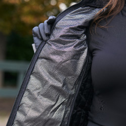 Ärmellose beheizbare Daunenweste Imperial Riding Schwarz