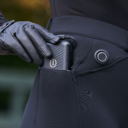 Beheizte Reithose Imperial Riding Damen Schwarz