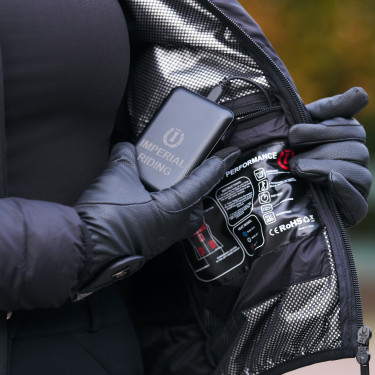 Beheizbare Damenjacke Imperial Riding Schwarz