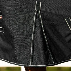 Paddockdecke Imperial Riding Basic mit hohem Halsteil 200 g Schwarz