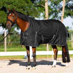 Imperial Riding Paddockdecke Basic mit hohem Halsteil 400 g Schwarz Imperial Riding Paddockdecke Basic mit hohem Halsteil 400 g Schwarz