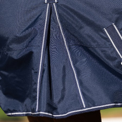 Paddockdecke Imperial Riding Basic mit hohem Fleecenackenteil Marine Marineblau