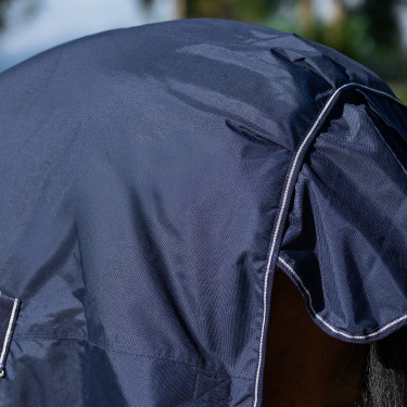Imperial Riding Paddockdecke Basic mit hohem Halsteil Summer Marine Marineblau