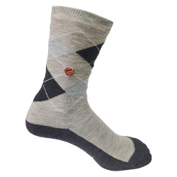 Imperial Riding Socken Queen of Diamonds Kinder Mischgrau