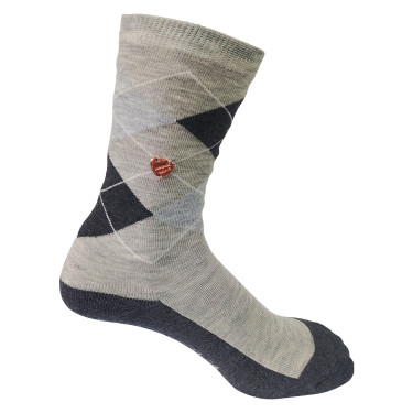 Imperial Riding Socken Queen of Diamonds Kinder Mischgrau