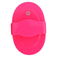 Weiche Gummistriegel Imperial Riding Neonrosa