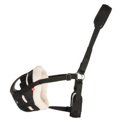 Imperial Riding Korb mit Fell Schwarz