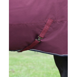 ComFiTec Essential Turnout-Decke Weatherbeeta 50 g Bordeaux / Marine