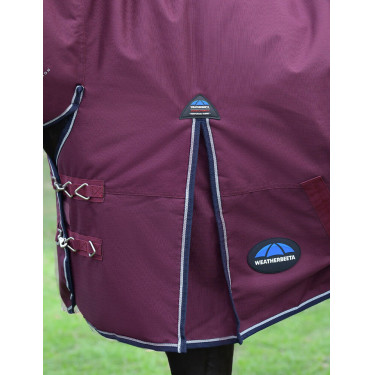 ComFiTec Essential Turnout Decke WeatherBeeta 50 g Combo Bordeaux / Marine
