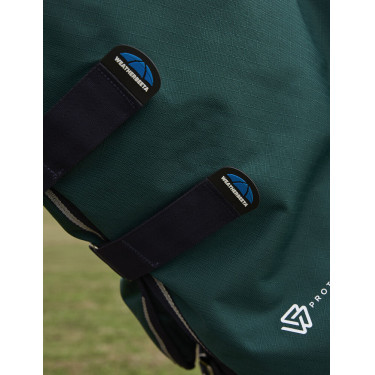 ComFiTec Plus Dynamic Turnout-Decke WeatherBeeta 100 g mit abnehmbarem Halsstück Waldgrün / Marineblau Grün ComFiTec Plus Dynamic Turnout-Decke WeatherBeeta 100 g mit abnehmbarem Halsstück Waldgrün / Marineblau Grün