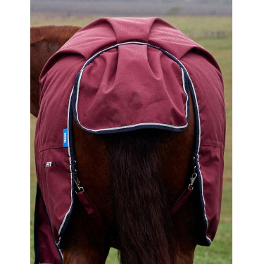 ComFiTec Prelim Turnout-Decke Weatherbeeta 0 g Bordeaux / Marine