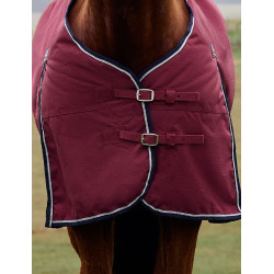 ComFiTec Prelim Turnout-Decke Weatherbeeta 0 g Bordeaux / Marine