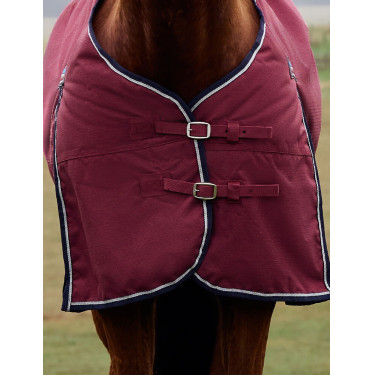 ComFiTec Prelim Turnout-Decke Weatherbeeta 0 g Bordeaux / Marine