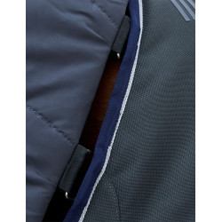 ComFiTec Ultra Turnout-Decke Weatherbeeta mit abnehmbarem Hals 100 g Schwarz