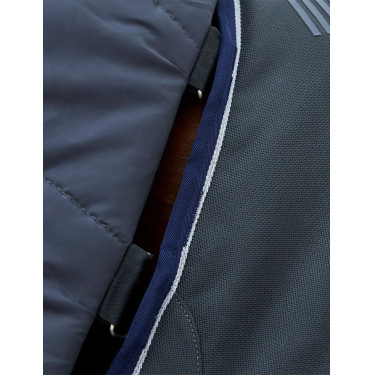 ComFiTec Ultra Turnout-Decke Weatherbeeta mit abnehmbarem Hals 100 g Schwarz