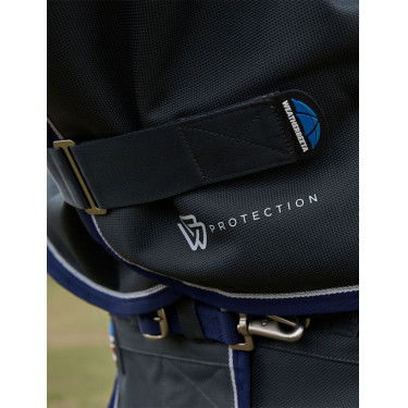 ComFiTec Ultra Turnout-Decke Weatherbeeta mit abnehmbarem Hals 100 g Schwarz