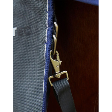 ComFiTec Ultra Turnout-Decke Weatherbeeta mit abnehmbarem Hals 100 g Schwarz