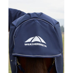 ComFiTec Ultra Turnout-Decke Weatherbeeta mit abnehmbarem Hals 100 g Marine Marineblau