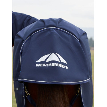 ComFiTec Ultra Turnout-Decke Weatherbeeta mit abnehmbarem Hals 100 g Marine Marineblau