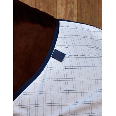 Weatherbeeta ComFiTec Baumwollliner aus Baumwolle Weiß / Marineblau Wei&szlig;