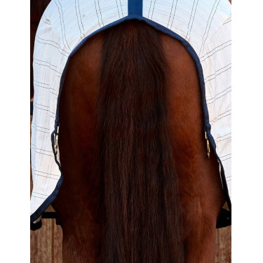 Weatherbeeta ComFiTec Baumwollliner aus Baumwolle Weiß / Marineblau Wei&szlig;