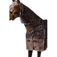 Leichte Outdoor-Decke Glasgow mit Halsteil Horze Dunkelblau Leichte Outdoor-Decke Glasgow mit Halsteil Horze Dunkelblau