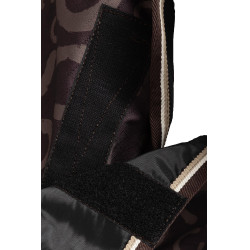 Leichte Outdoor-Decke Glasgow mit Halsteil Horze Pflaume mit Schokolade