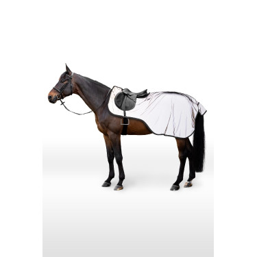 Reflektierende Horze Hi Viz Decke Reflektierender Aufdruck Grau