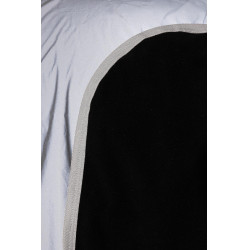 Reflektierende Horze Hi Viz Decke Reflektierender Aufdruck Grau