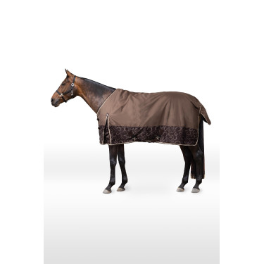 Wasserdichte Decke Glasgow 100 g Horze Pflaume mit Schokolade