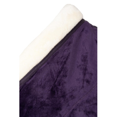 Lincolndecke Polar mit Fellkragen Horze Schwarze Tollkirsche