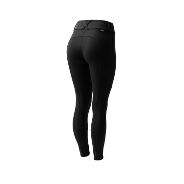 Thermoreithose Horze Grand Prix Pro Damen mit Vollgrip Schwarz