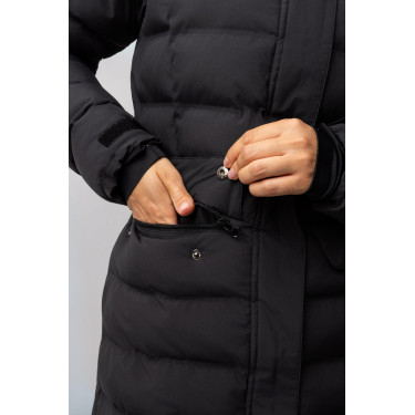 Damen-Regenparka B Vertigo Celeste Schwarze Schönheit