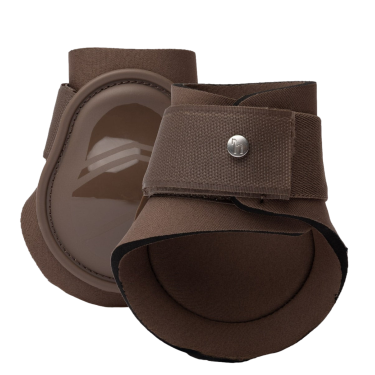 Hintere Gamaschen Horze Panache Quarzfarbenes Café