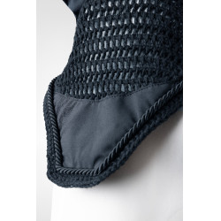 Fliegenhaube Horze Lucca Heidelbeere Grau