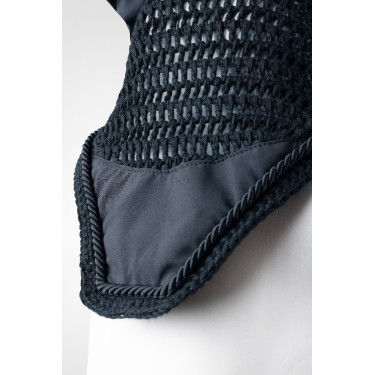 Fliegenhaube Horze Lucca Heidelbeere Grau